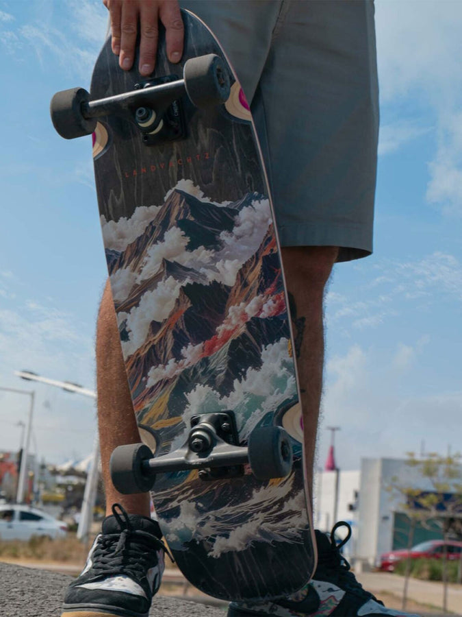 Landyachtz Tugboat Atmosphere 9.24 X 30'' Complete Cruiser | BLACK