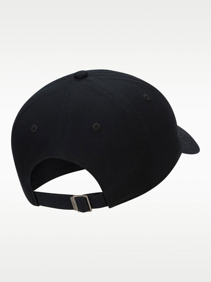 Nike Golf Club Unstructured Futura Wash Strapback Hat | BLACK/BLACK (010)