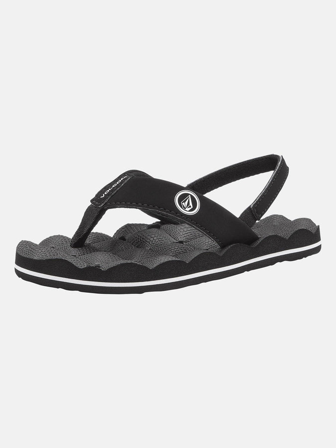 Volcom Recliner 2 Sandals Spring 2026 | BLACK/WHITE (BWH)