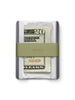 The James Brand The Lowe Silver/Grove Wallet