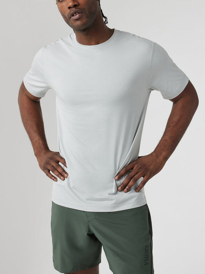 Vuori Tradewind Perfomance 2.0 T-Shirt Spring 2025 | BLACK HEATHER (HBK)