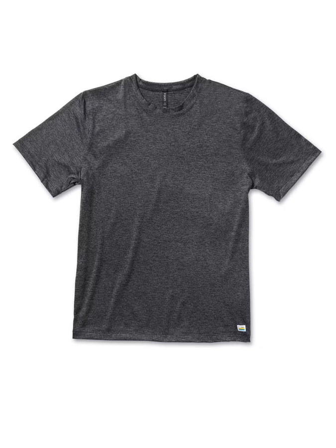Vuori Strato Tech T-Shirt | CHARCOAL HEATHER (HCC)