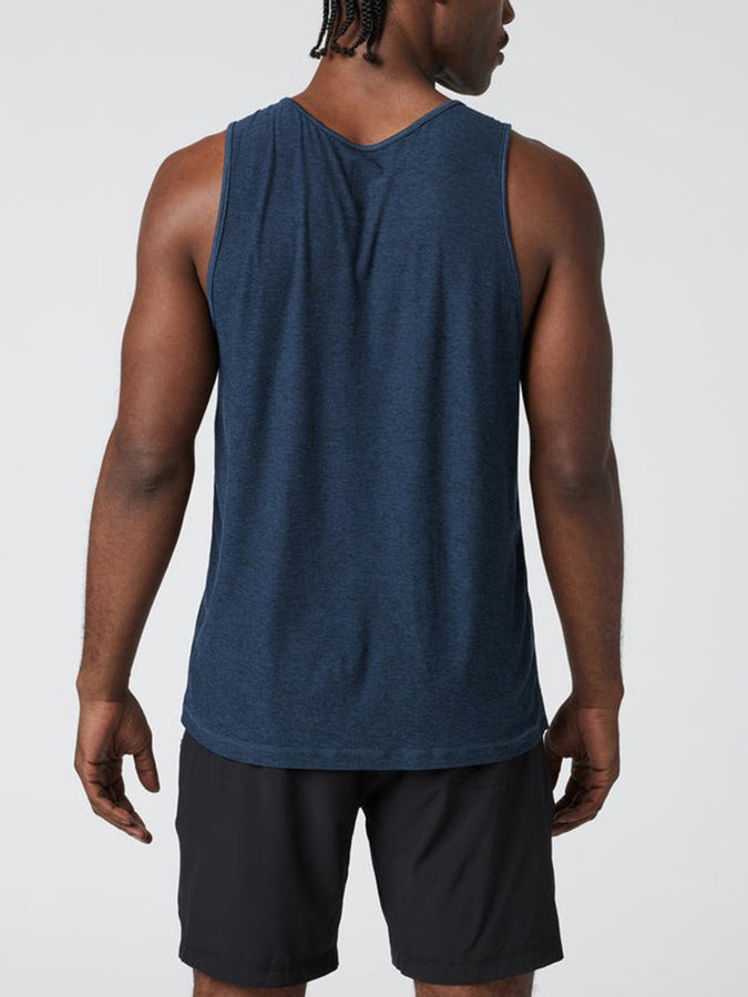 Vuori Strato Tech Tanl Top Spring 2025 | NAVY HEATHER (HNV)