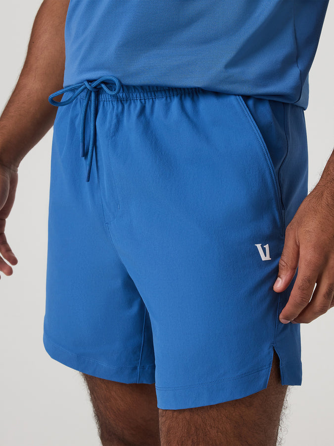 Vuori Crosscourt Unlined Shorts Spring 2026 |COURT BLUE (TBL)