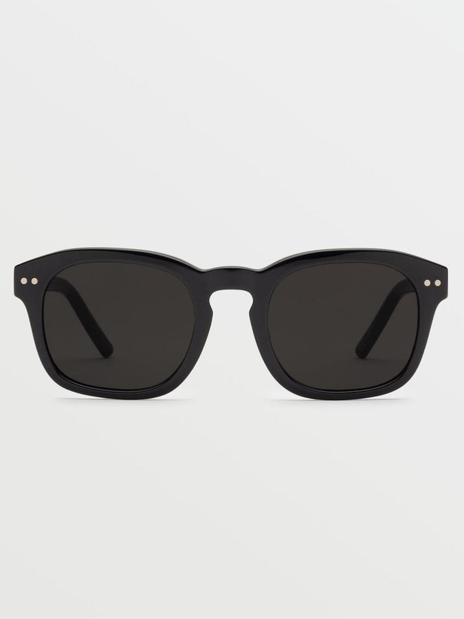Volcom Earth Tripper Gloss Black / Gray Sunglasses | BLACK GLOSS / GRAY