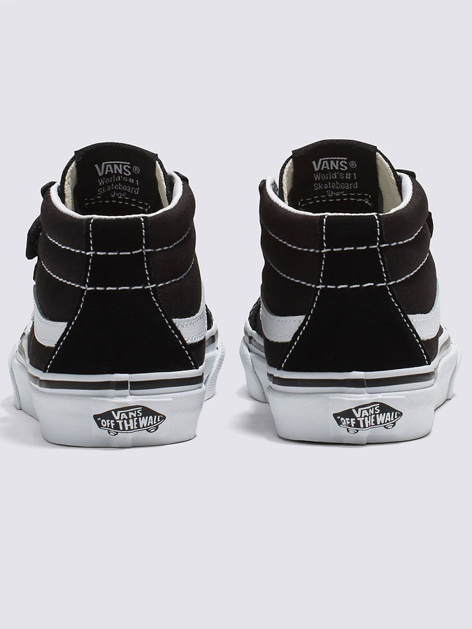 Vans Sk8-Mid Reissue V Black/True White Shoes | BLACK/TRUE WHITE (6BT)