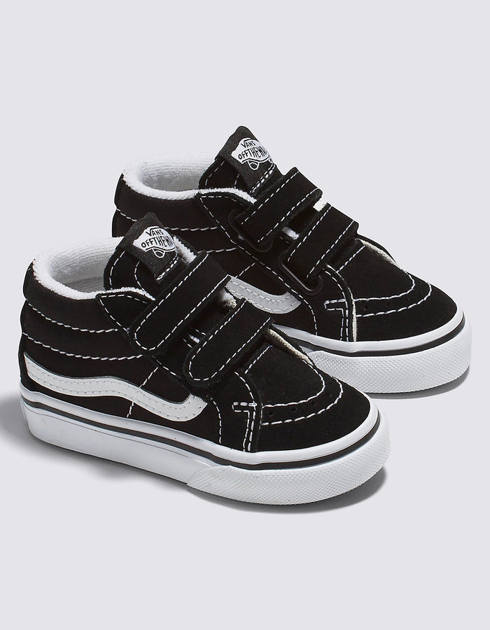 Vans Sk8-Mid Reissue V Black/True White Shoes | BLACK/TRUE WHITE (6BT)