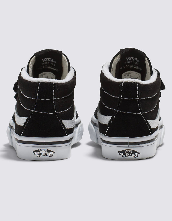 Vans Sk8-Mid Reissue V Black/True White Shoes | BLACK/TRUE WHITE (6BT)