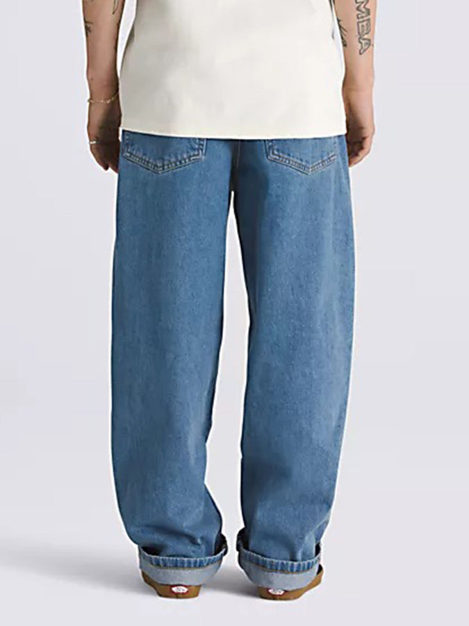 Vans Check 5 Baggy Denim Pants | STONEWASH BLUE (CDX)