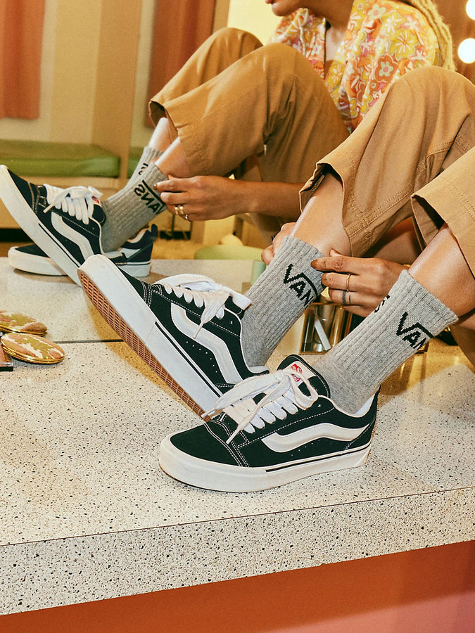 Vans Knu Skool Black/True White Shoes Spring 2024 | BLACK/TRUE WHITE (6BT)