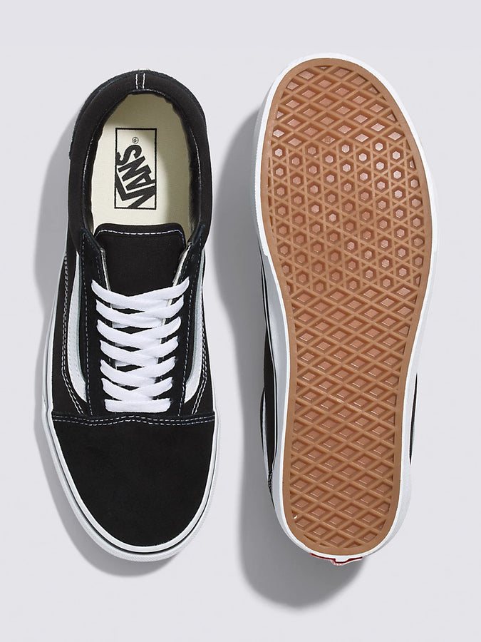 Vans Old Skool Black/White Shoes | BLACK/WHITE (Y28)