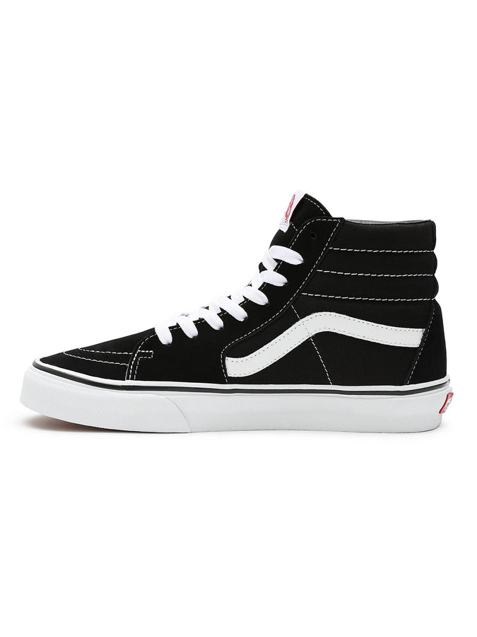 Vans Sk8-Hi Shoes | BLACK/BLACK/WHITE (B8C)