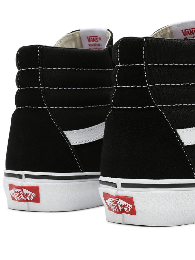 Vans Sk8-Hi Shoes | BLACK/BLACK/WHITE (B8C)