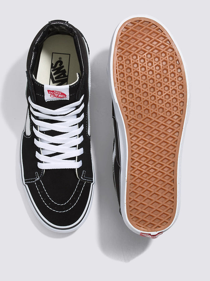 Sk8-Hi Black/Black/White Shoes | BLACK/BLACK/WHITE (B8C)