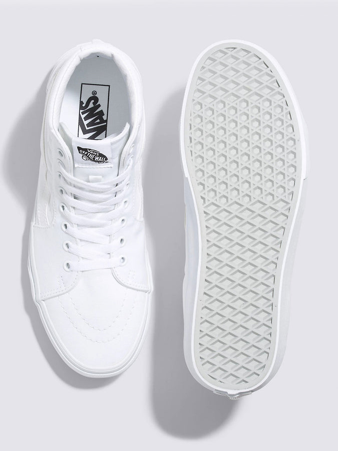Vans Sk8-Hi True White Shoes | TRUE WHITE (W00)