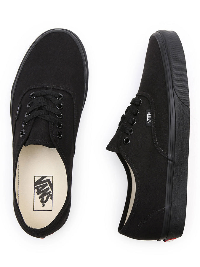 Vans Authentic Black/Black Shoes | BLACK/BLACK (BKA)