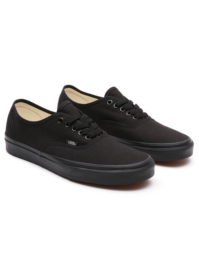 Vans Authentic Black/Black Shoes | BLACK/BLACK (BKA)