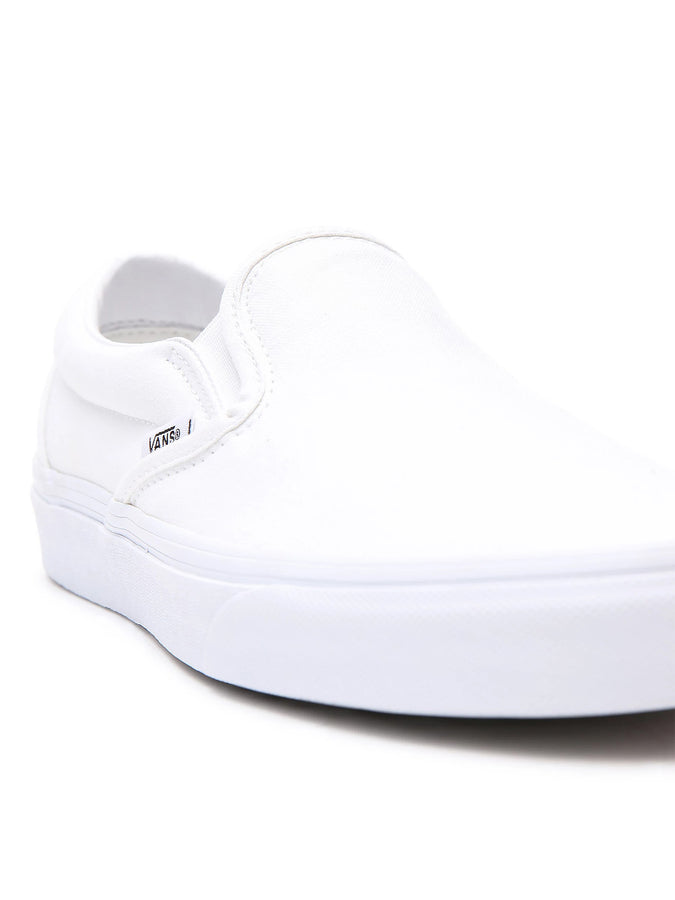 Vans Classic Slip-on True White Shoes | TRUE WHITE (W00)