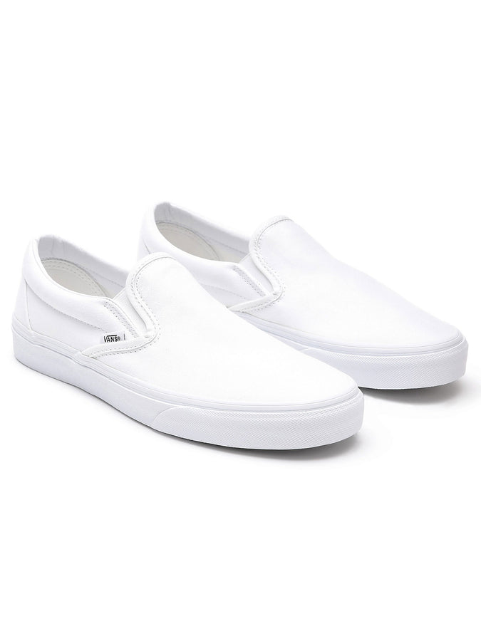 Vans Classic Slip-on True White Shoes | TRUE WHITE (W00)