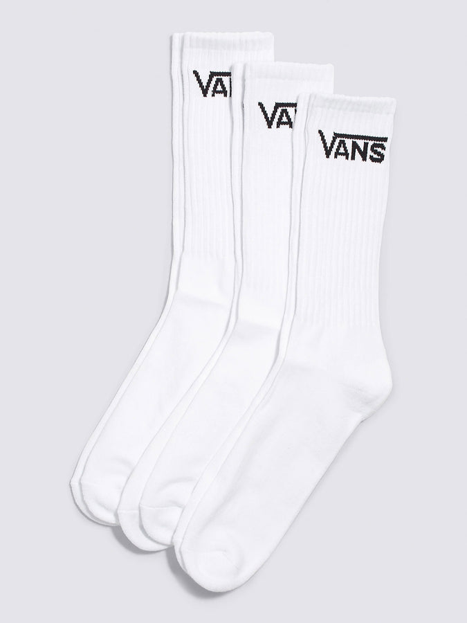 Vans Classic 3 Pack Socks | WHITE (WHT)