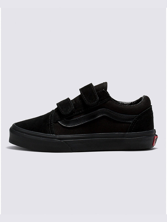 Vans Old Skool V Black/Black Shoes | BLACK/BLACK (ENR)