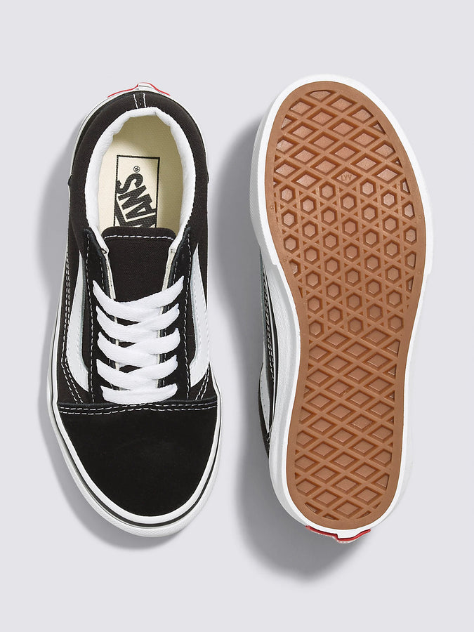 Vans Old Skool Black/True White Shoes | BLACK/TRUE WHITE (6BT)