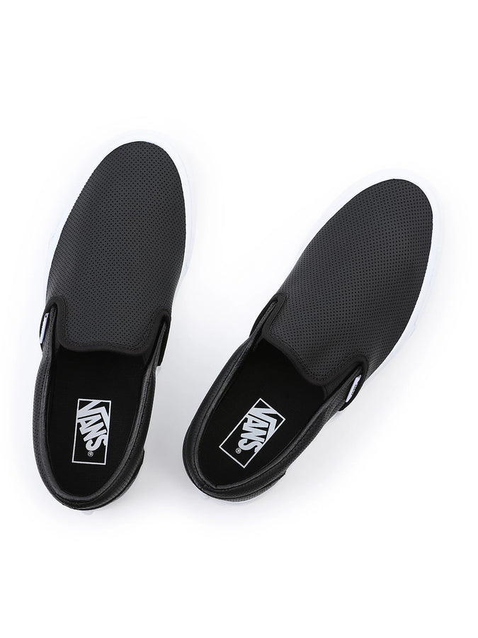 Vans Perf Leather Slip On Shoes | PERF LEATHER BLK (DJ6)