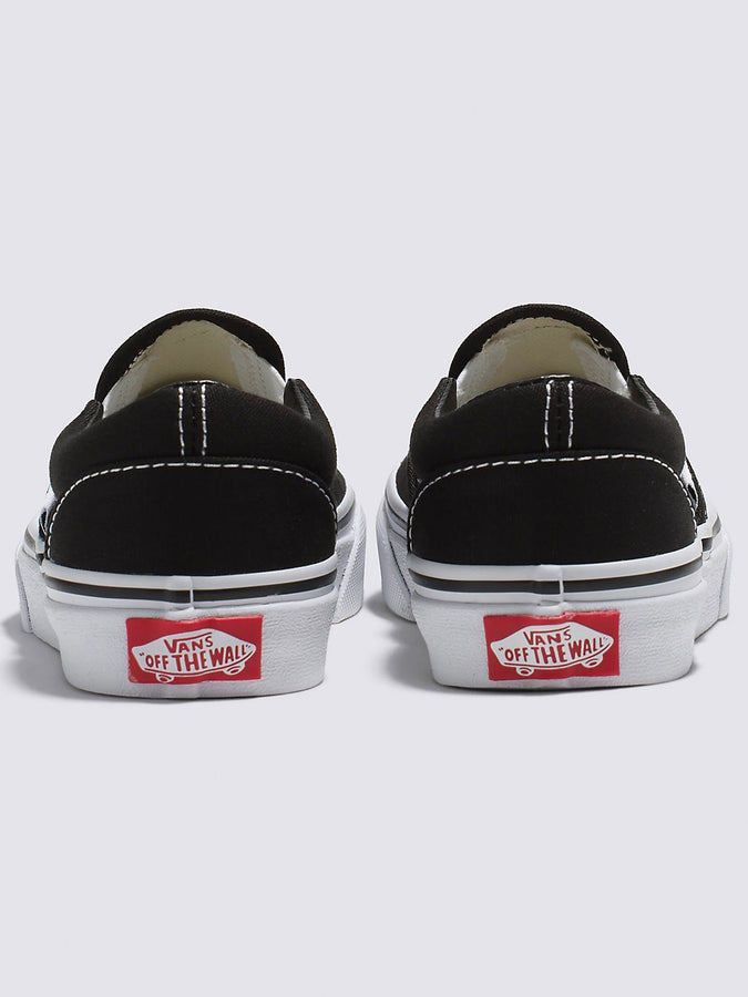 Vans Classic Slip-On Black/True White Shoes | BLACK/TRUE WHITE (6BT)