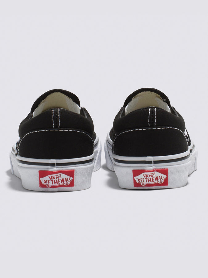 Vans Classic Slip-On Shoes | BLACK/TRUE WHITE (6BT)