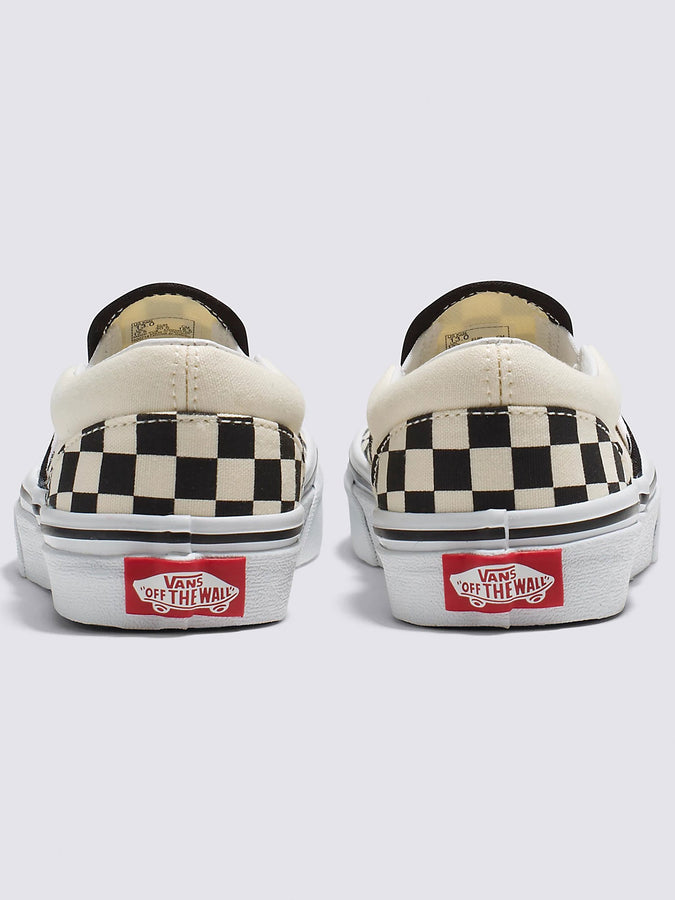 Vans Classic Slip-On Checkerboard Black/White Shoes | CHECKERBOARD BLACK/WHITE (EO1)