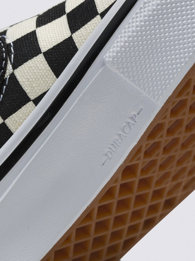 Vans Skate Slip-On Checkerboard Black/Off White Shoes | BLACK/OFF WHITE (AUH)