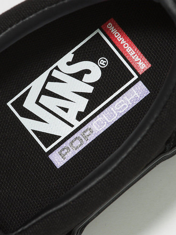 Vans Skate Slip-On Black/Black Shoes | BLACK/BLACK (BKA)