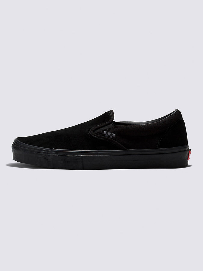 Vans Skate Slip-On Black/Black Shoes | BLACK/BLACK (BKA)