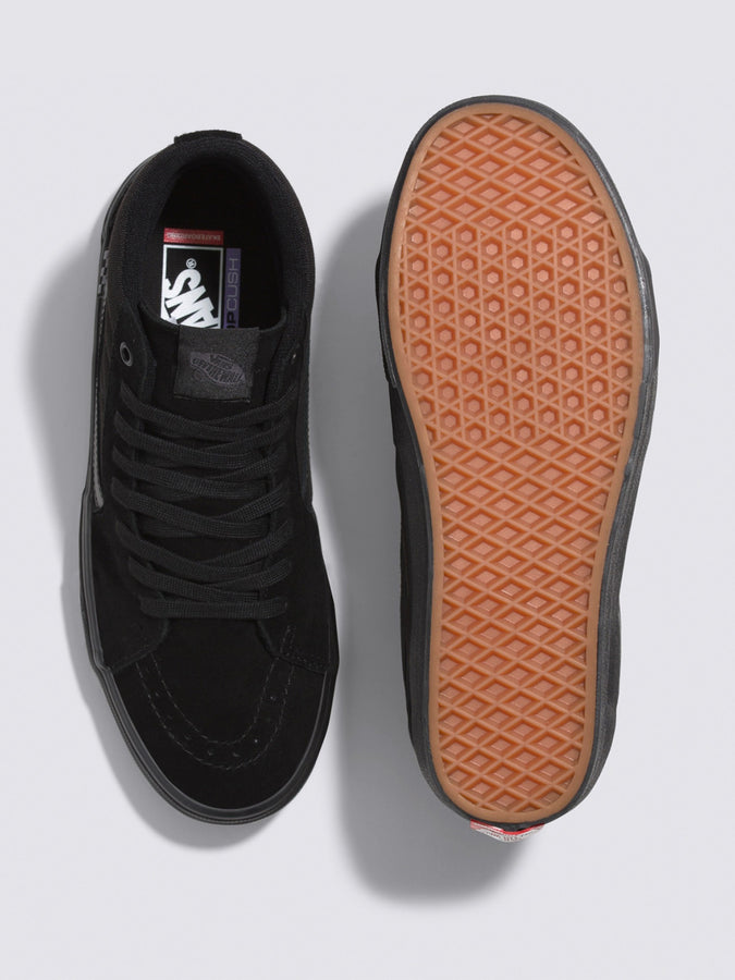Vans Skate Sk8-Hi Black/Black Shoes | BLACK/BLACK (BKA)