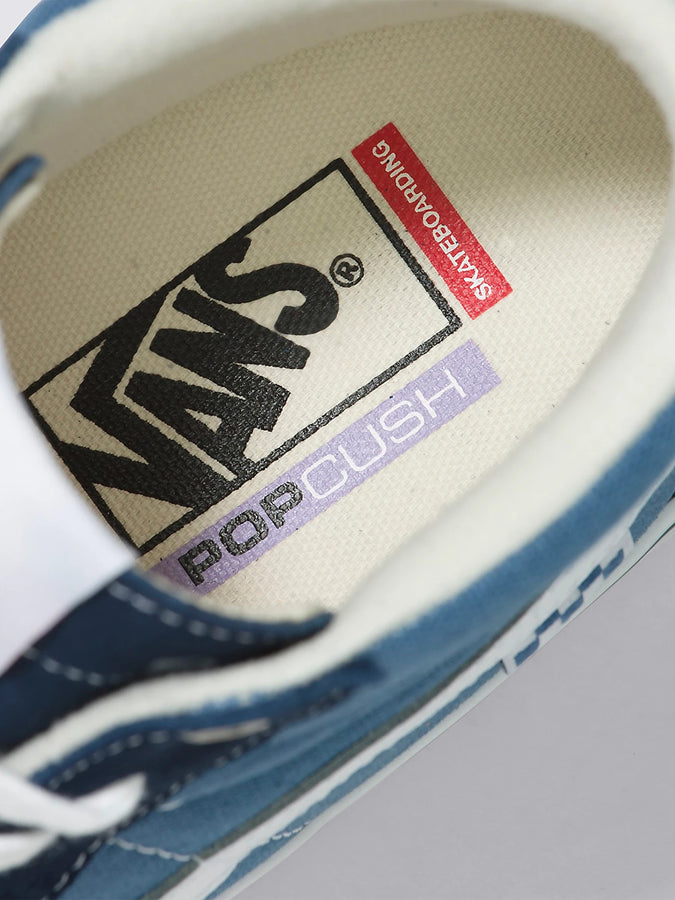 Vans Skate Sk8-Hi Navy/White Shoes | NAVY/WHITE (NAV)