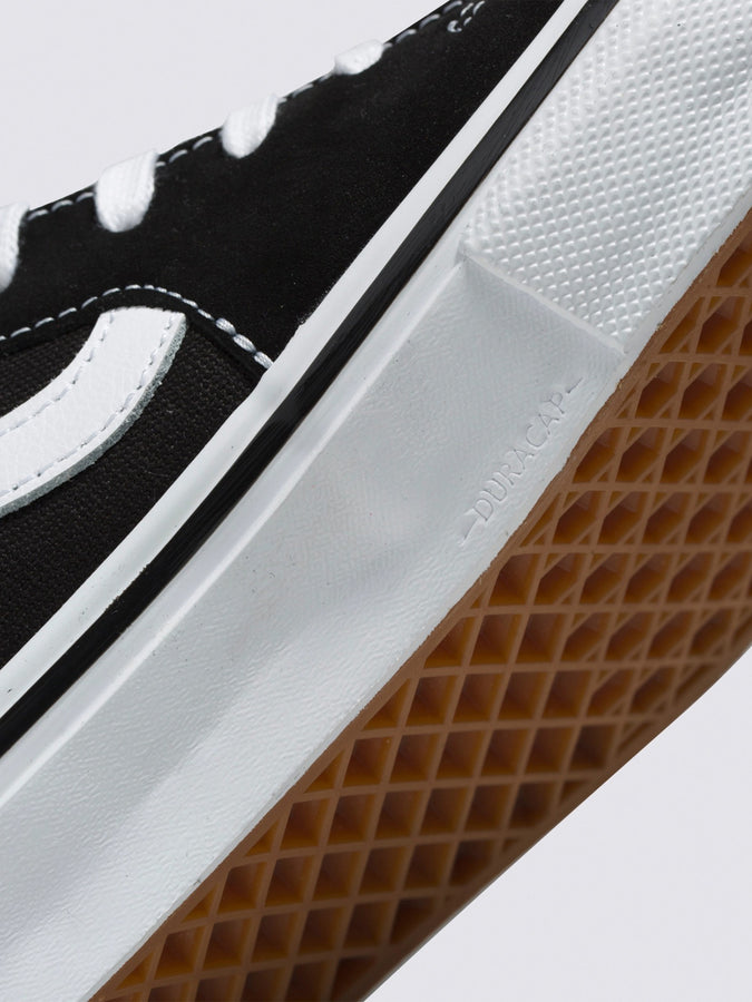 Vans Skate Sk8-Hi Black/White Shoes | BLACK/WHITE (Y28)