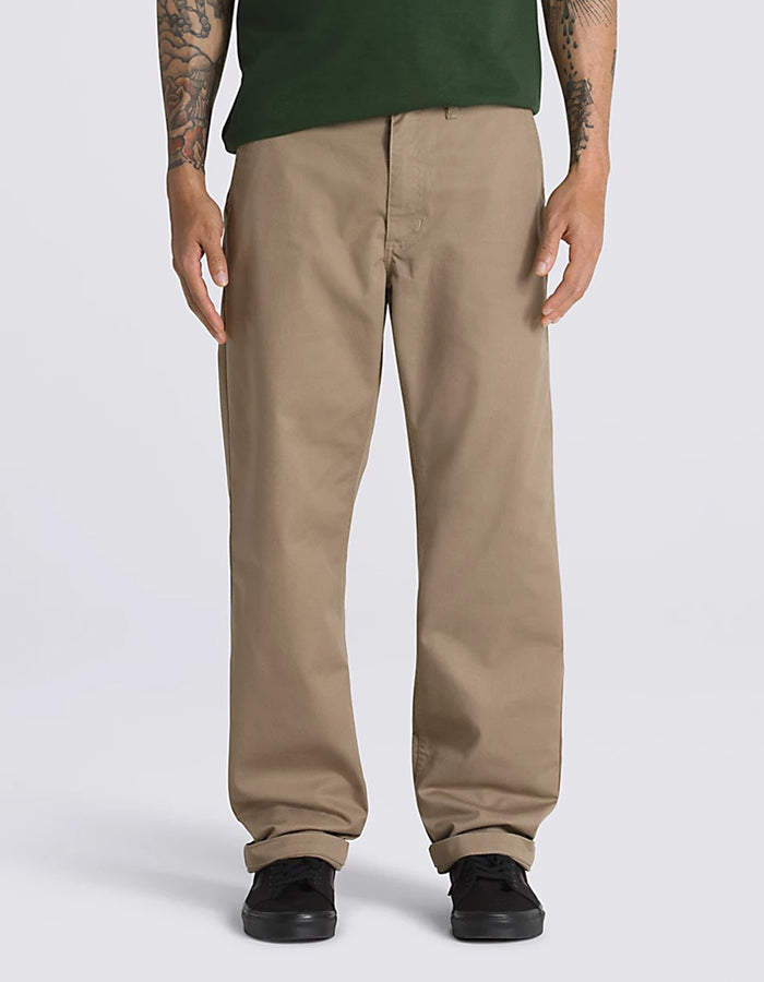 Vans Authentic Chino Relaxed Pants | DESERT TAUPE (YEH)