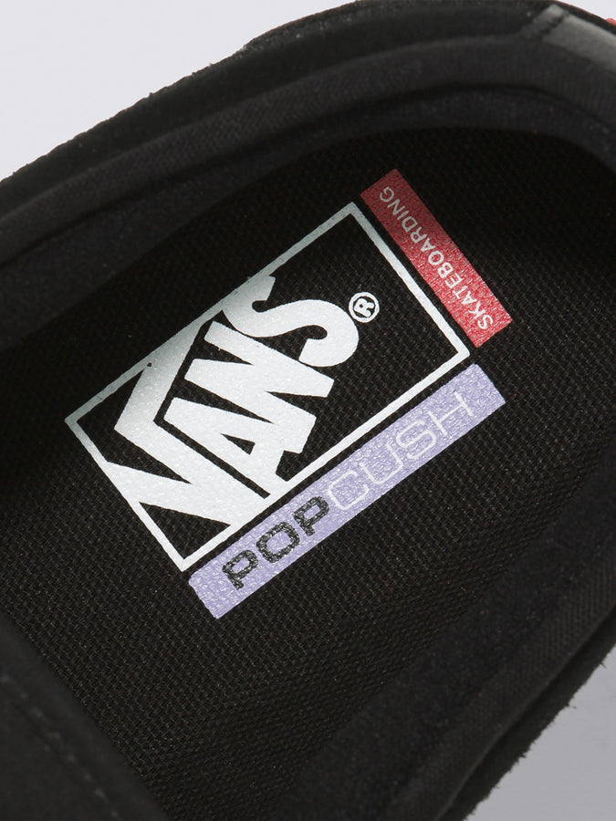 Vans Skate Chukka Low Sidestripe Black/White Shoes | BLACK/WHITE (BA2)