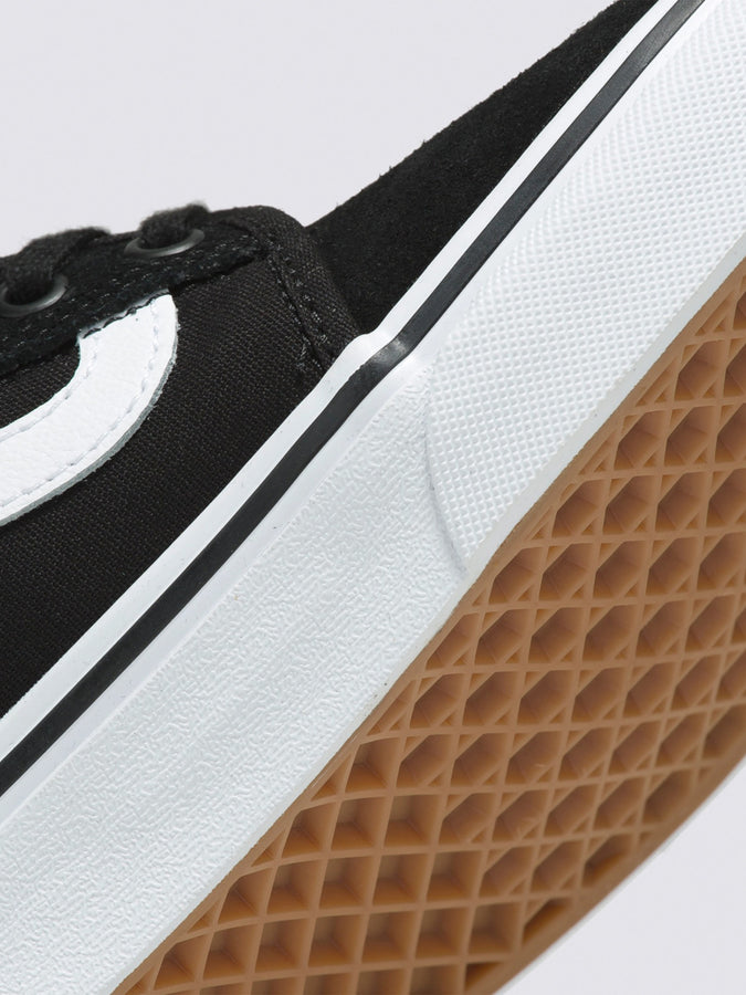 Vans Skate Chukka Low Sidestripe Black/White Shoes | BLACK/WHITE (BA2)