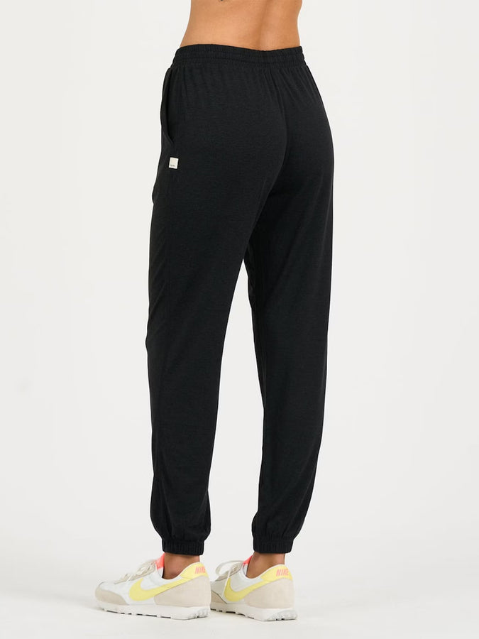 Vuori Boyfriend Women Sweatpants | BLACK HEATHER (HBK)
