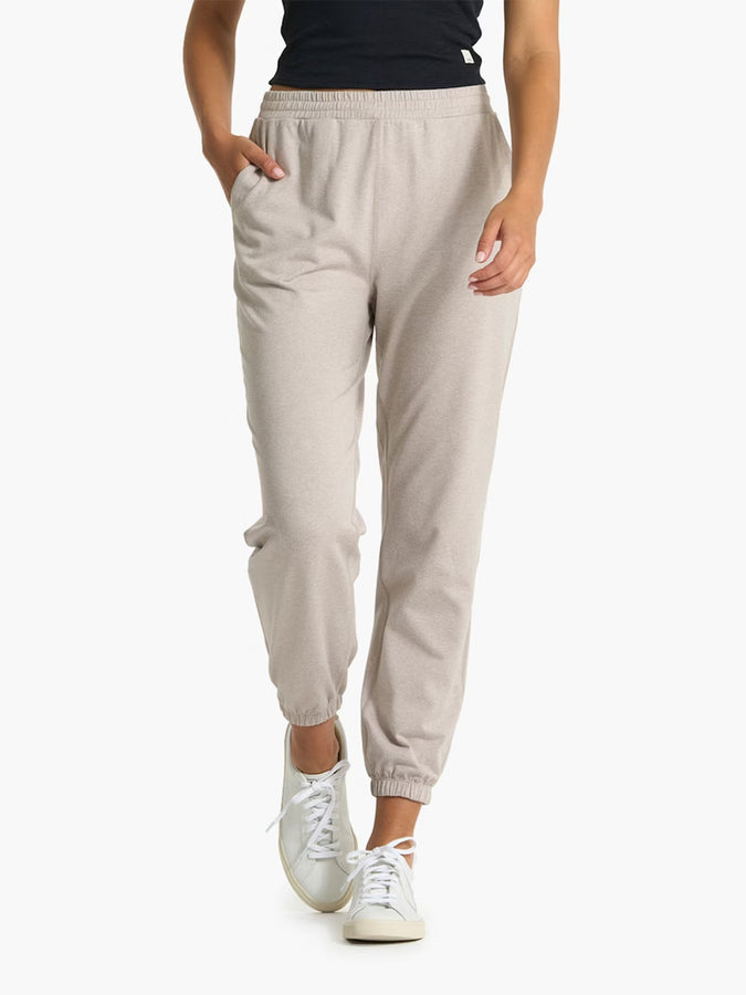 Vuori Boyfriend Women Sweatpants | OYSTER HEATHER (HOY)