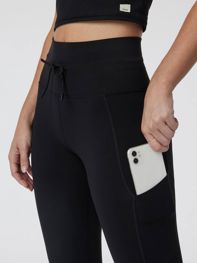 Vuori Daily Pocket Legging Pants | BLACK (BLK)