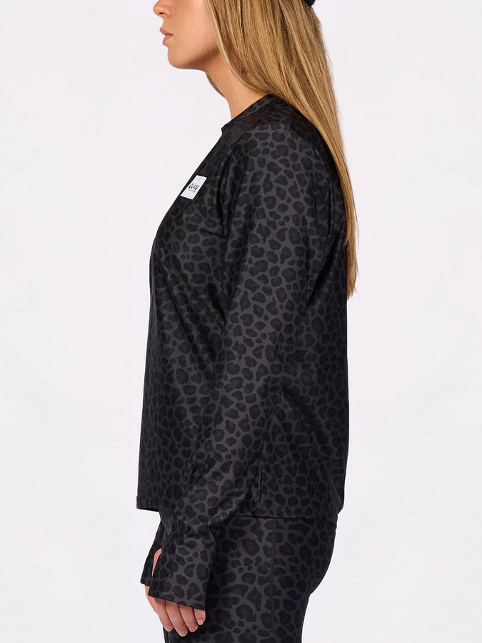 Eivy Versa Loose Fit Black Leopard Base Layer Winter 2027 | BLACK LEOPARD