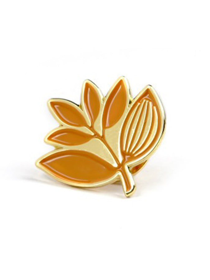 Magenta Plant Enamel Pin