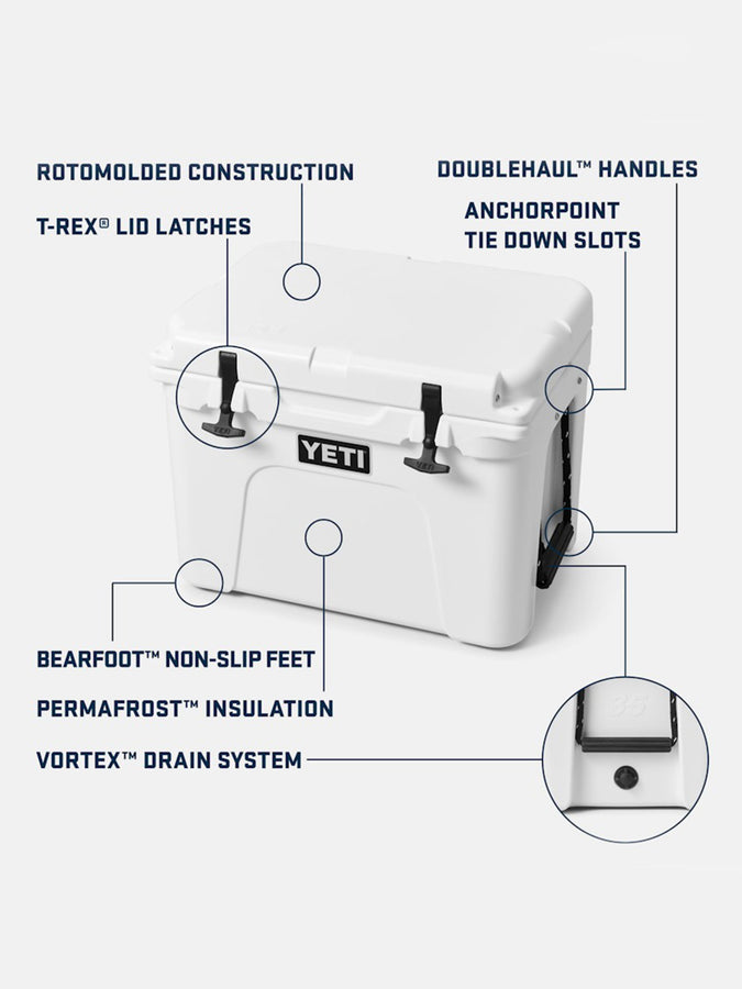 Yeti Tundra 35 Hard Rescue Red Cooler | RESCUE RED