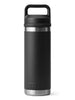 Yeti Rambler 18oz Black Chug Bottle