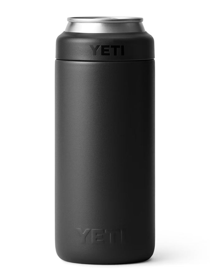 Yeti Rambler Colster Slim Fx Black Can Insulator | BLACK
