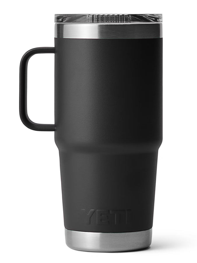 Yeti Rambler 20oz Black Travel Mug | BLACK