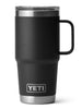 Yeti Rambler 20oz Black Travel Mug