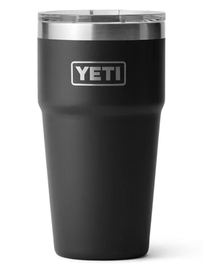 Yeti Rambler 20oz Black Stackable Cup 2024 | BLACK